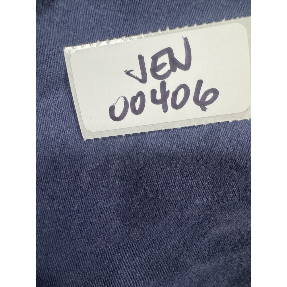 Hillard & Hanson Capri Pants 16 Navy Blue Stretch Cotton Blend - Picture 9 of 9